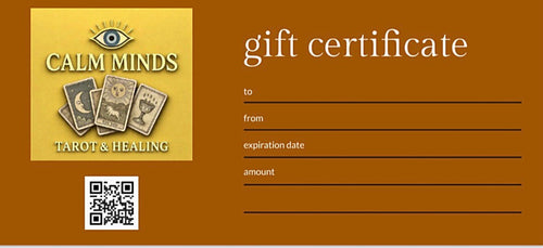 Calm Minds Gift Cards